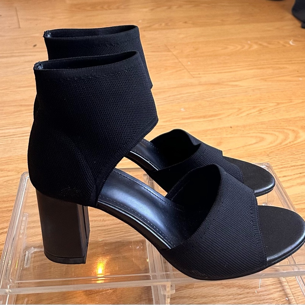 Elegant Black Women's Heels 4 pulgadas